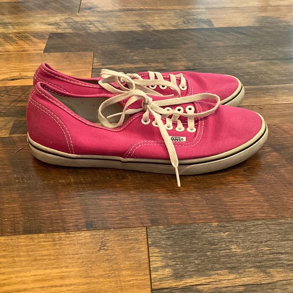Vans Shoes - Vans pink skate shoes size 6 mens 7.5 woman’s